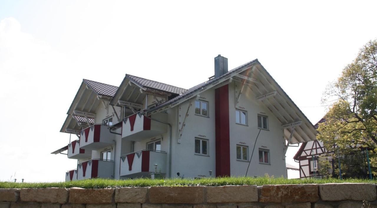Zum Kreuzritter Apart otel Wuestenrot Dış mekan fotoğraf